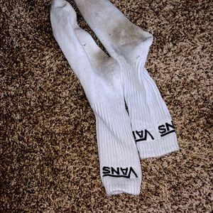 old sweaty skater vans socks